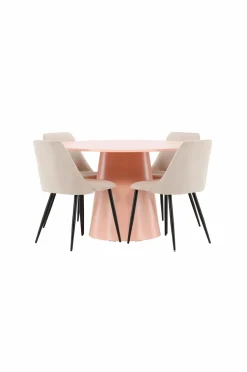 Venture Home Spisebord Lanzo med Night-stol Beige Sale