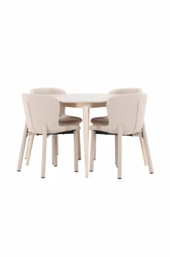 Venture Home Spisebord Flora med Astoria-stol Beige Sale