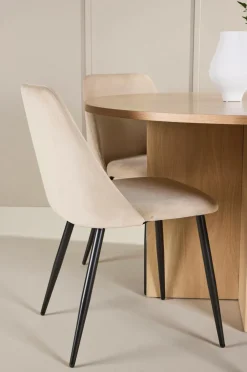 Venture Home Spisebord Strada med stol Night Beige Sale