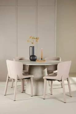 Venture Home Spisegrupper>Spisebord Lanzo med Astoria-stol Beige