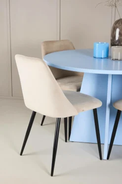 Venture Home Spisebord Bootcut med stol Night Beige Discount