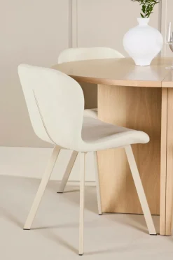 Venture Home Spisebord Strada med Lilja-stol Beige Clearance