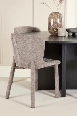 Venture Home Spisebord Strada med Astoria-stol Brun Clearance