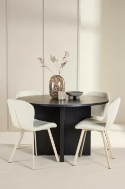 Venture Home Spisegrupper>Spisebord Strada med Lilja-stol Beige