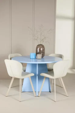 Venture Home Spisebord Bootcut med Lilja-stol Beige Online