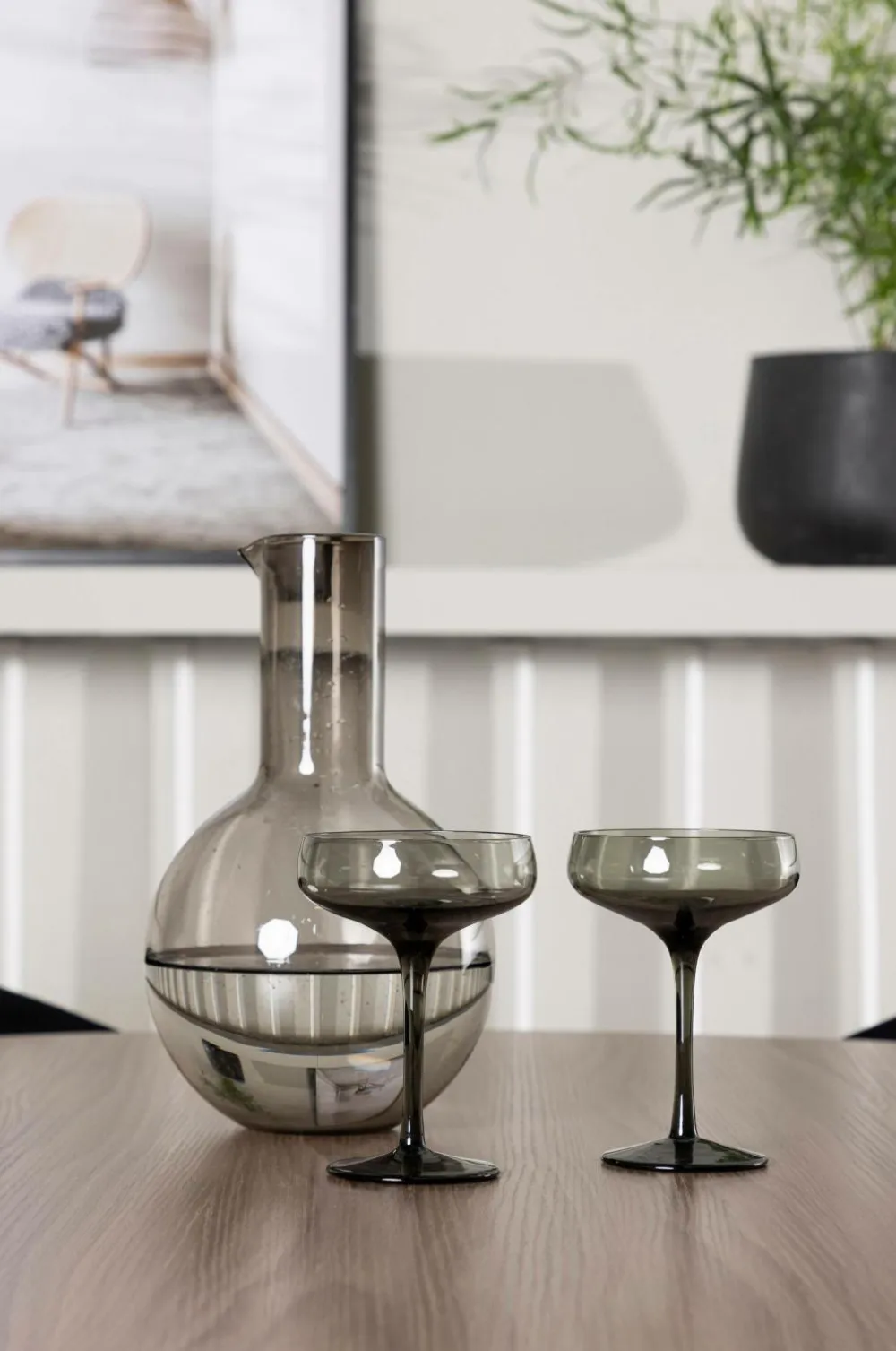 Venture Home Spisegrupper>Spisegruppe Durango med 4 stk. stole Selma Black