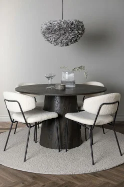 Venture Home Spisegrupper>Spisegruppe Lanzo med 4 stole Chico Black