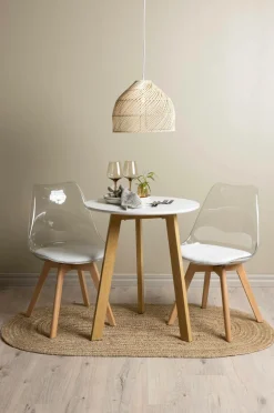 Venture Home Spisegrupper>Spisegruppe Leonora med 2 stk. stole Edvin White