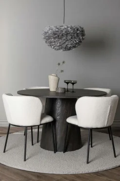 Venture Home Spisegrupper>Spisegruppe Lanzo med 4 stole Edina Black
