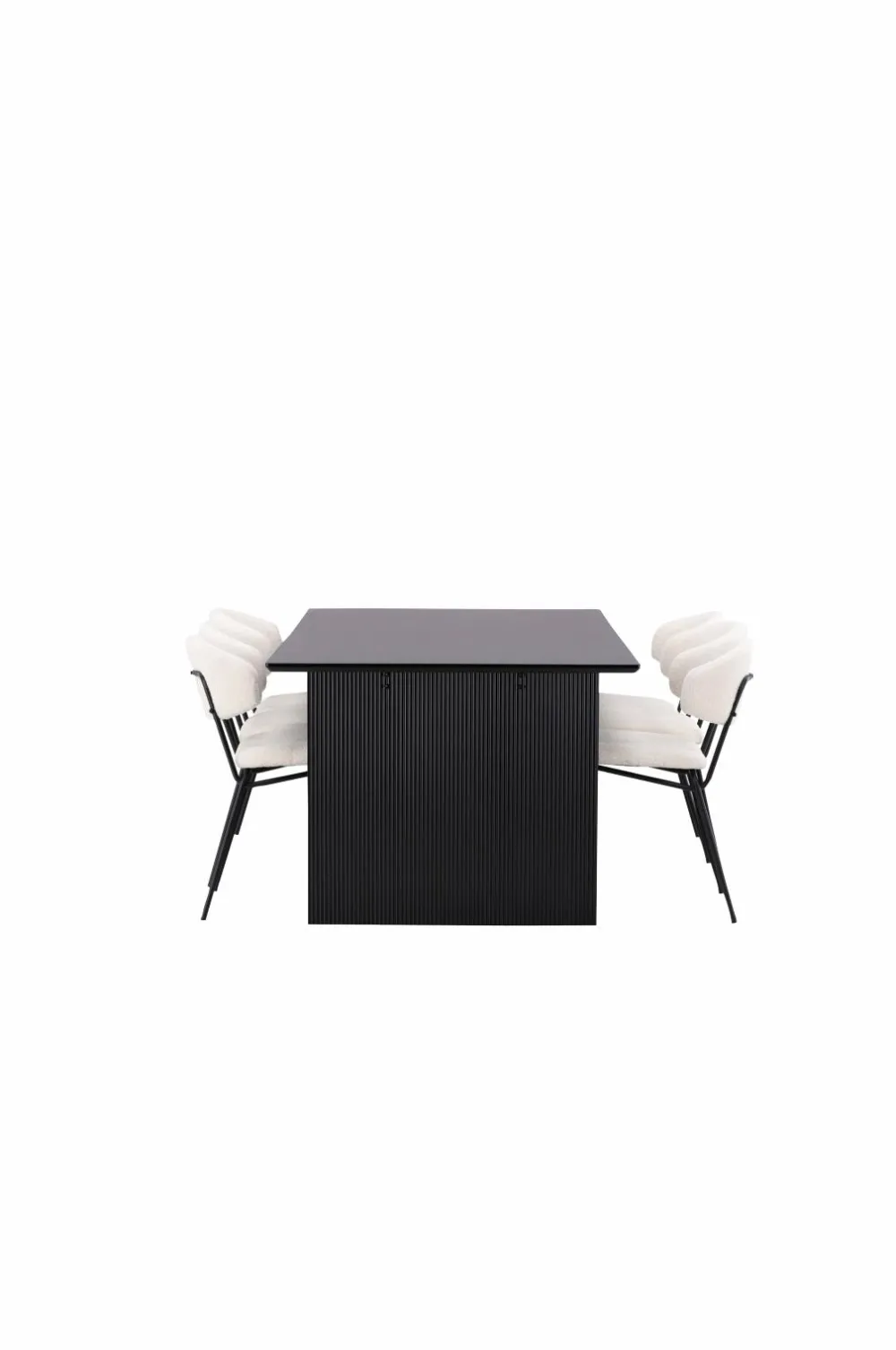 Venture Home Spisegrupper>Spisegruppe Vail med 6 stole Chico Black