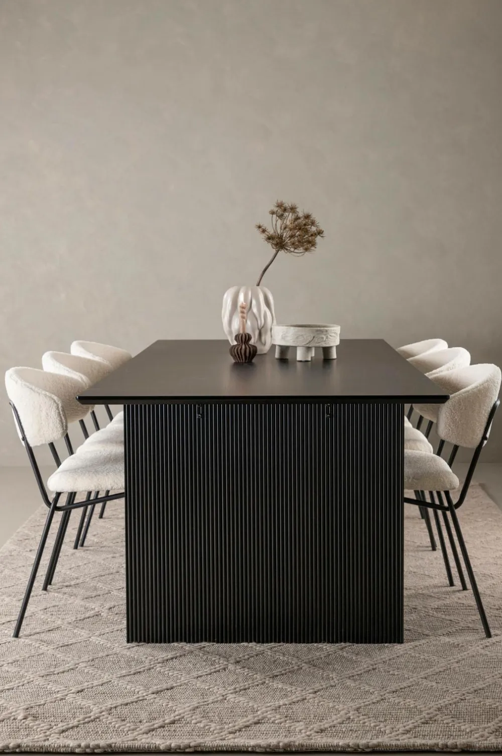 Venture Home Spisegrupper>Spisegruppe Vail med 6 stole Chico Black