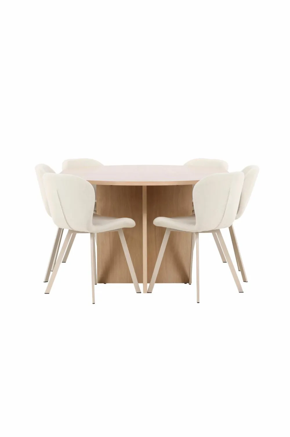 Venture Home Strada-spisebord med Lilja-stol Beige Hot