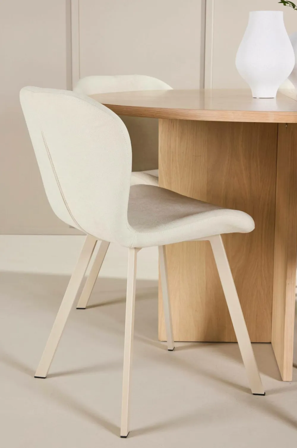 Venture Home Strada-spisebord med Lilja-stol Beige Hot