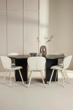 Venture Home Strada-spisebord med Lilja-stol Beige Hot