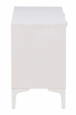 Venture Home TV-bænk Piring Sort/hvid Clearance