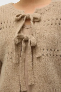 Vero Moda Cardigan vmAdelina LS Short Two Way Silver mink New