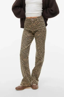 Vero Moda Jeans vmTessa HR Wide Stretch Aop Jeans Silver mink Hot