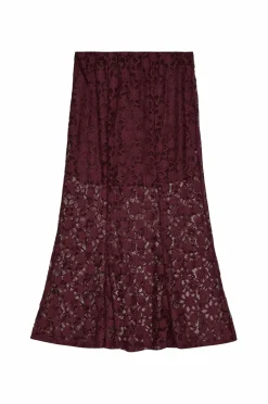 Vero Moda Maxi nederdel vmMeta Lace HW Ankle Winetasting Sale