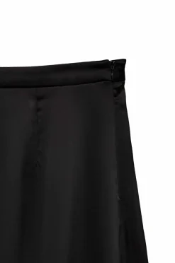 Vero Moda Nederdel vmGinny HW Lace Midi Skirt Exp Black Sale