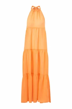 Vero Moda Strandkjole vmEva Beach Dress Mock orange Discount