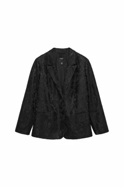 Vero Moda Curve Blazere & Veste>Habitjakke vmcScarly LS Lace Black