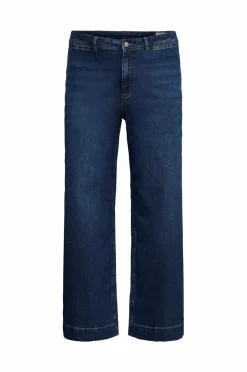 Vero Moda Curve Jeans>Jeans Vmckayla HR Wide Dark blue denim
