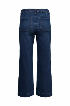 Vero Moda Curve Jeans>Jeans Vmckayla HR Wide Dark blue denim