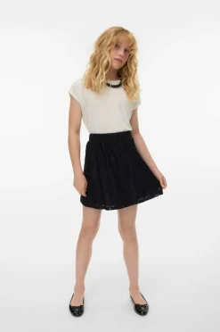 Vero Moda Girl Blondekjole vmCoco Lace Black Clearance