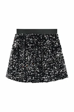 Vero Moda Girl Nederdel Vmbella Sequin Skirt Jrs Grl Black Discount
