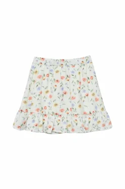 Vero Moda Girl Nederdel vmJosie Marigold MW Short Skirt Wvn Birch Outlet