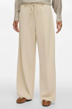 Vila Bukser viClua HW Wide Feather gray Outlet