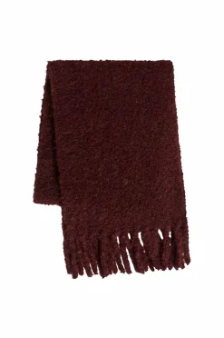 Vila Halstørklæde viJanis Boucle Knit Winetasting Best