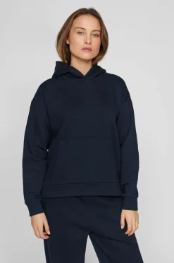 Vila Hættetrøje viHuris L/s Loose Sweat Hoodie/pb Navy blazer