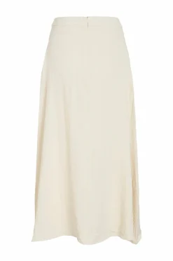 Vila Nederdel viFreja HW Ankle Skirt/tes Birch New