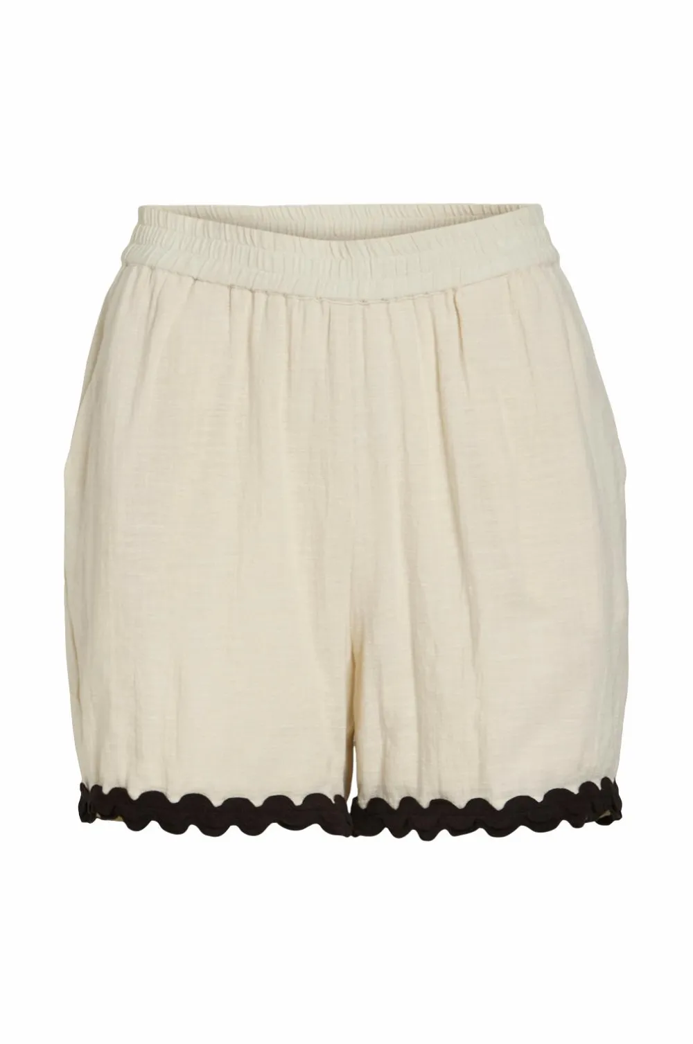 Vila Shorts>Shorts viManda Wavy RW Birch