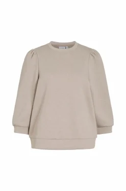 Vila Sweatshirt viReflect 3/4 / LN Natural melange Outlet