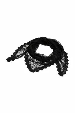 Vila Tørklæde viAliva Lace Black Outlet