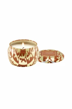 Voluspa Gingerbread Chalet Mini Tin Candle 25H Ingen farve Best