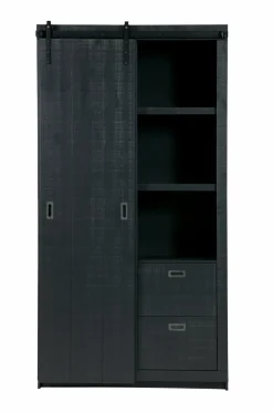 vtwonen Garderobeskabe>Garderobeskab Silas Sort