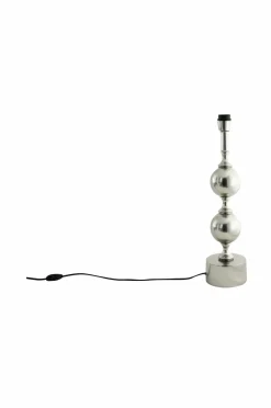 watt & VEKE Lampefødder>Lampefod Deborah large Mat sølvfarvet