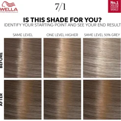 Wella Professionals Hårfarve>Color Touch Pure Naturals 130 ml Medium ash blonde 7/1