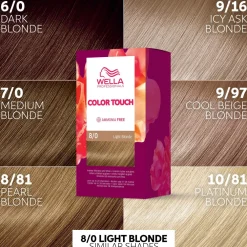 Wella Professionals Color Touch Pure Naturals 130 ml Light blonde 8/0