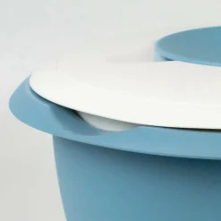 Westmark Røreskål med todelt låg, 2,5 l, Blå Clearance