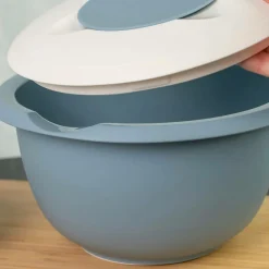 Westmark Røreskål med todelt låg, 2,5 l, Blå Clearance