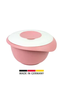 Westmark Bagetilbehør & Bageredskaber>Røreskål med todelt låg, 2,5 l, Lyserød
