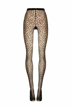 Wolford Strømpebukser Sweet Dots Black Sale