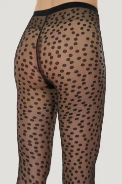 Wolford Strømpebukser Sweet Dots Black Sale