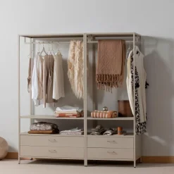 WOOOD Ferris Åben garderobe Sand Outlet