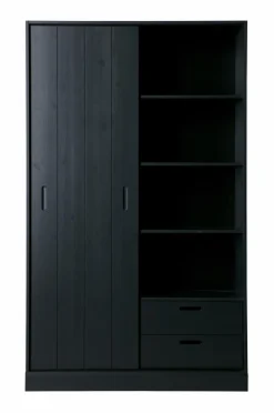 WOOOD Garderobeskab Move Mat sort