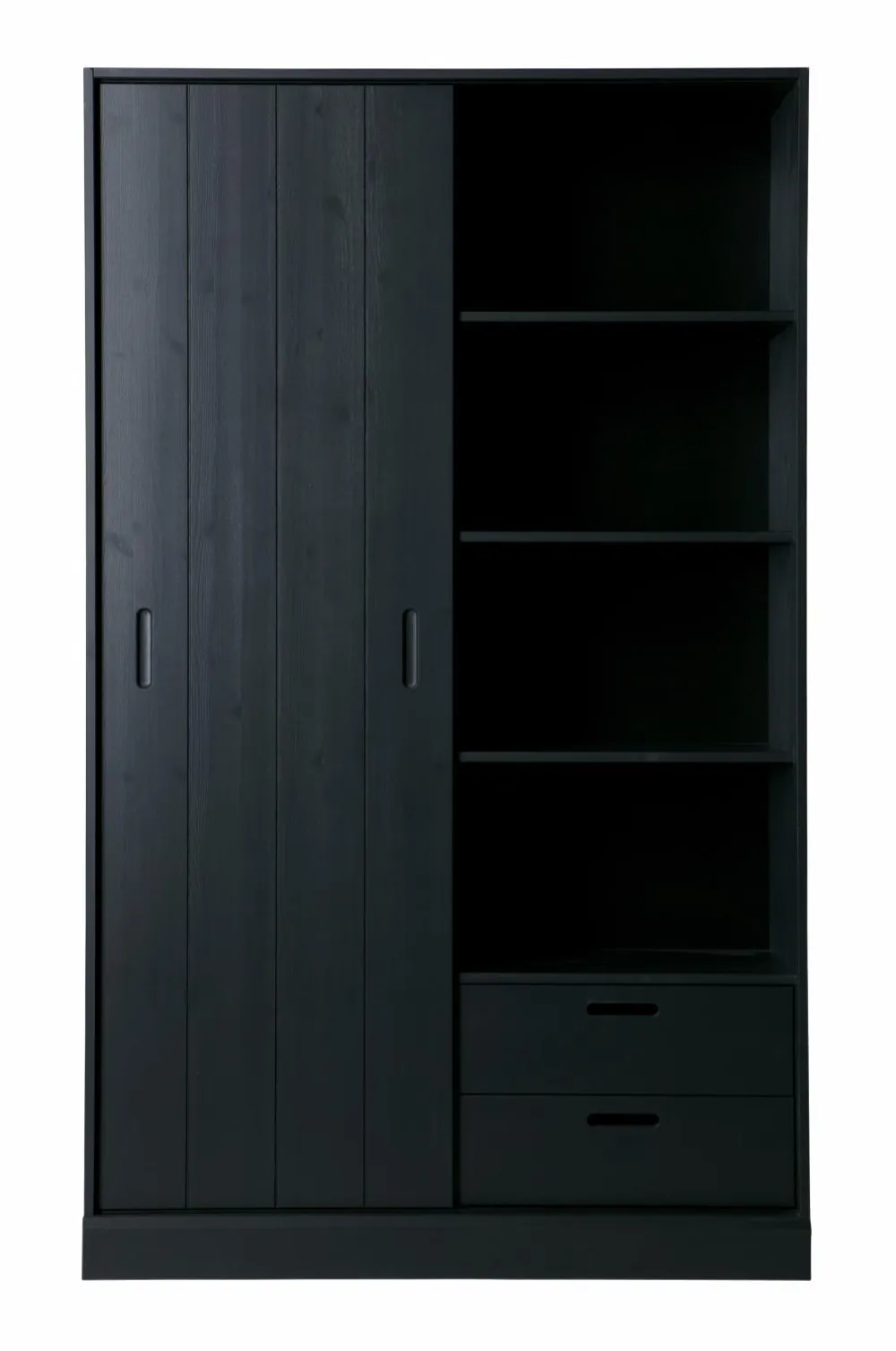 WOOOD Garderobeskab Move Mat sort